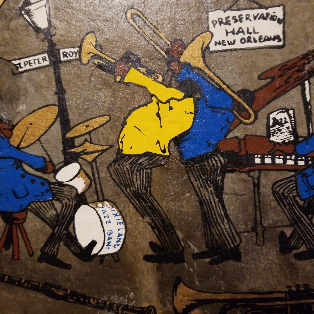 Bourbon St. スレートアートプレート 1987年