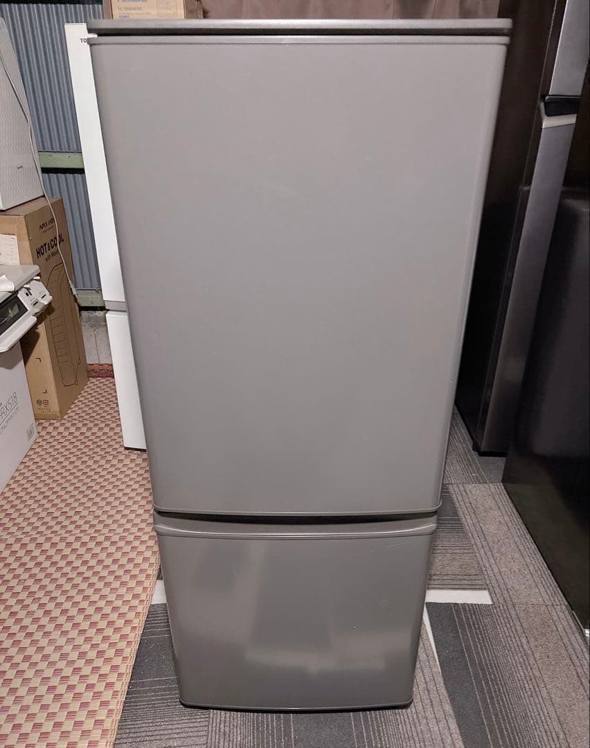 三菱2ドア冷蔵庫 MR-P15F-H 【大阪府内配送・設置無料✨】