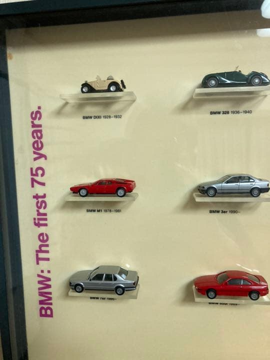 BMWミニカーパネル、希少、非売品