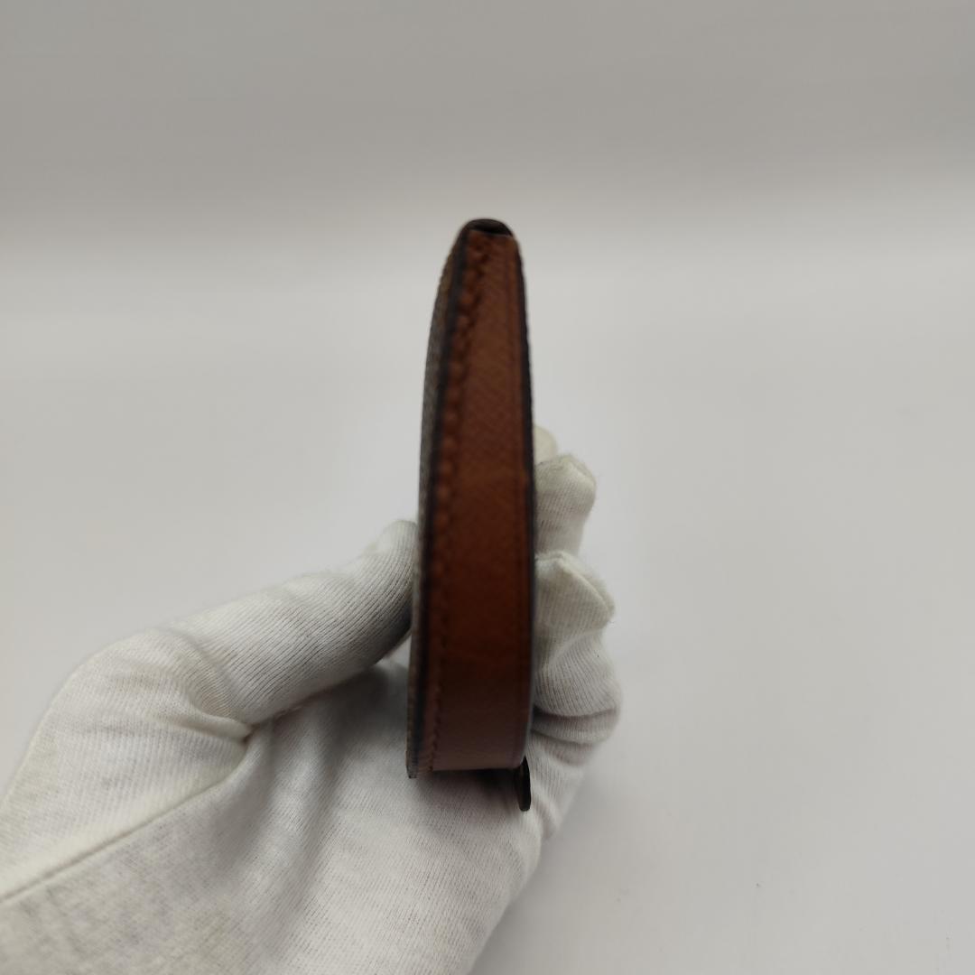 鑑定済美品 ルイヴィトンモノグラムポルトモネキュヴェットケースM61960