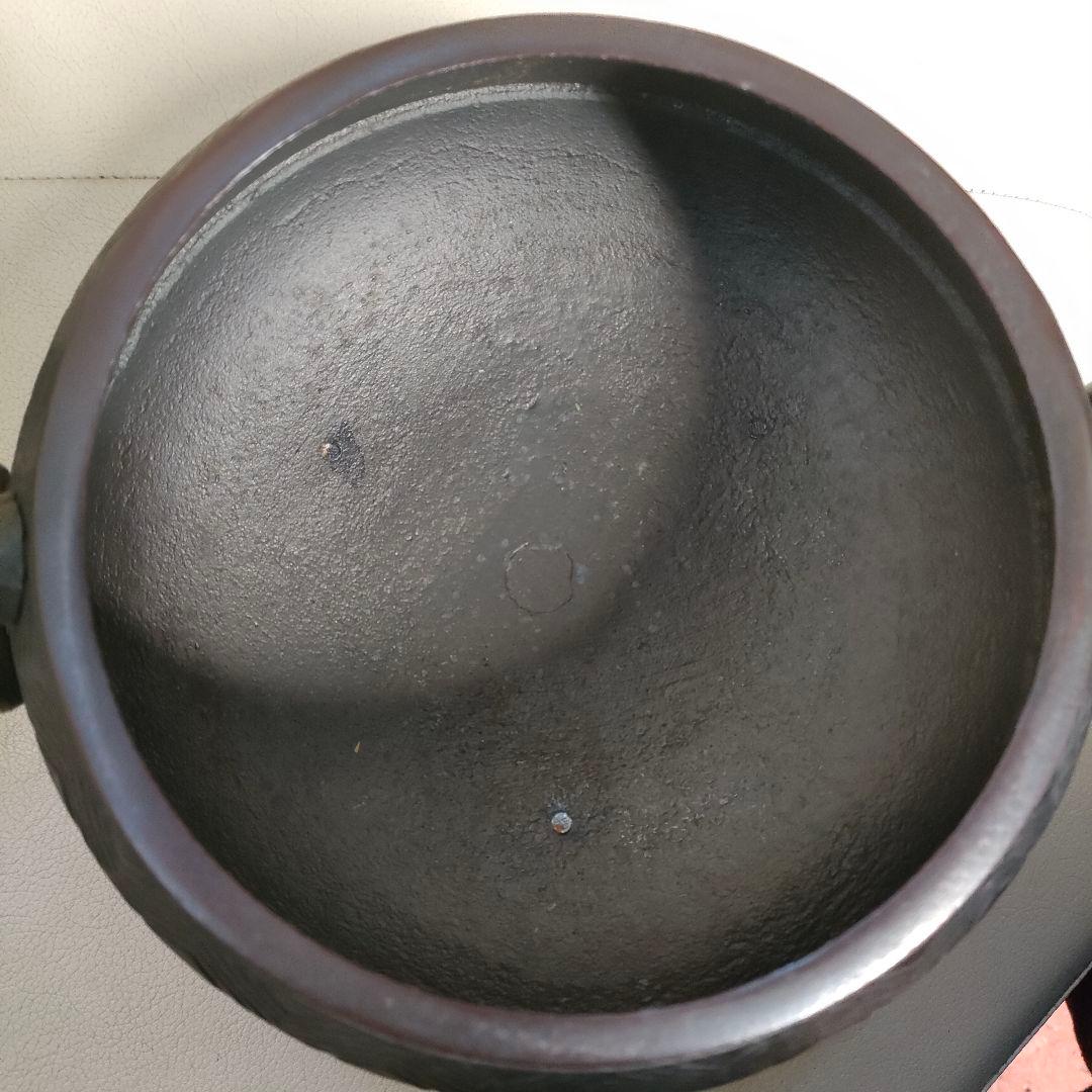 南部鉄器 宝生堂 及富 茶釜 灰皿 セット 火鉢