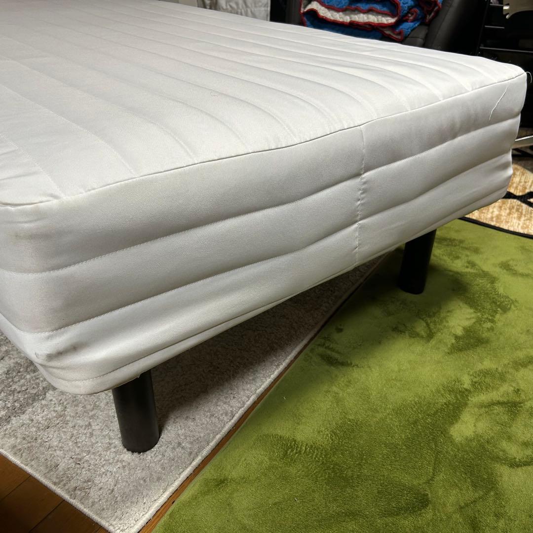 都内23区送料無料❗️ 無印良品　シングルベッド　脚付きマットレス✨