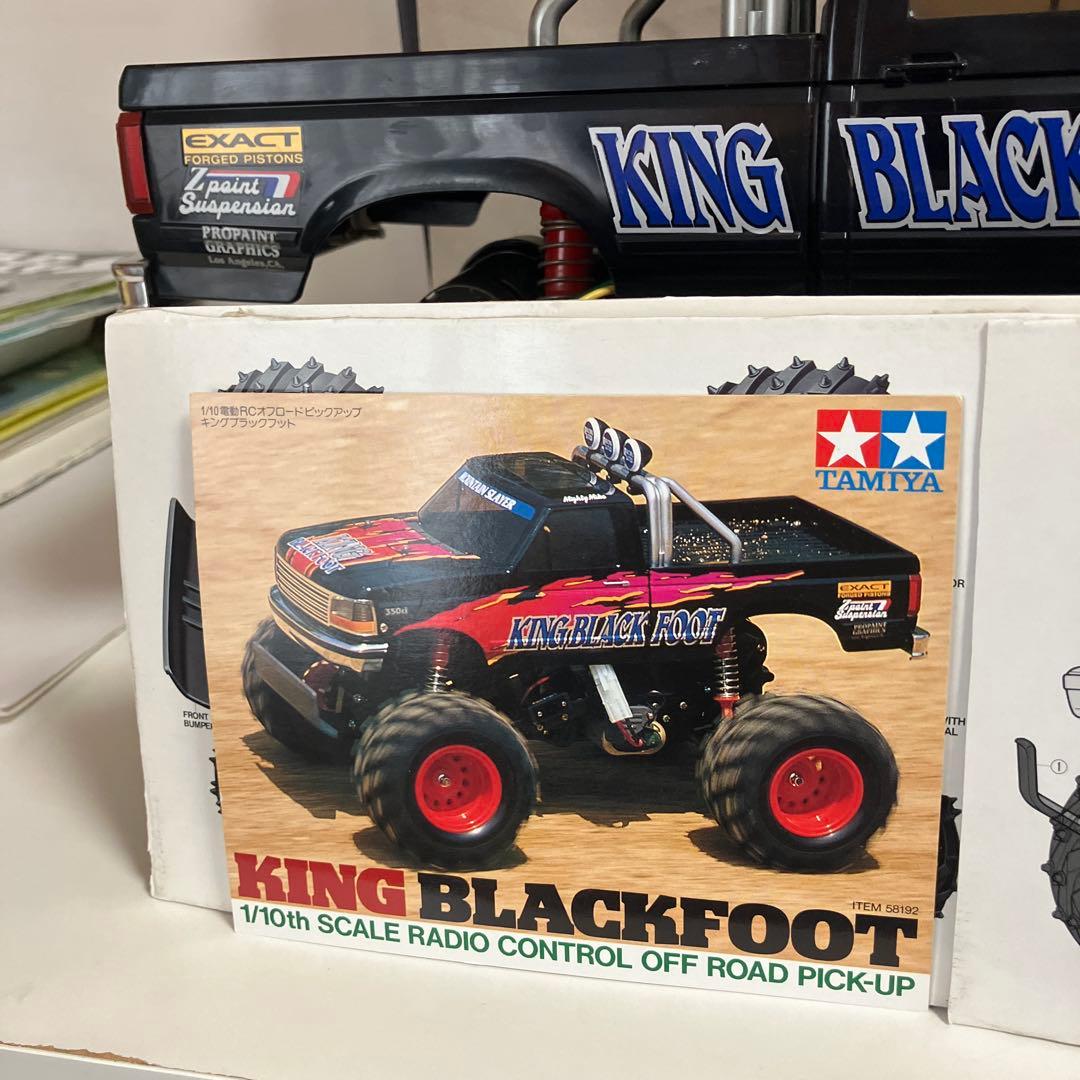 ホビーラジコン TAMIYA 1/10 SCALE R/C \"KING BLACK FOOT\"