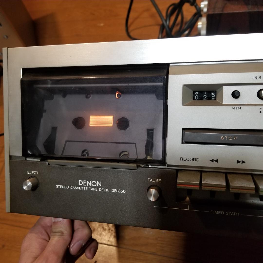 DENON ステレオカセットデッキ DR-350