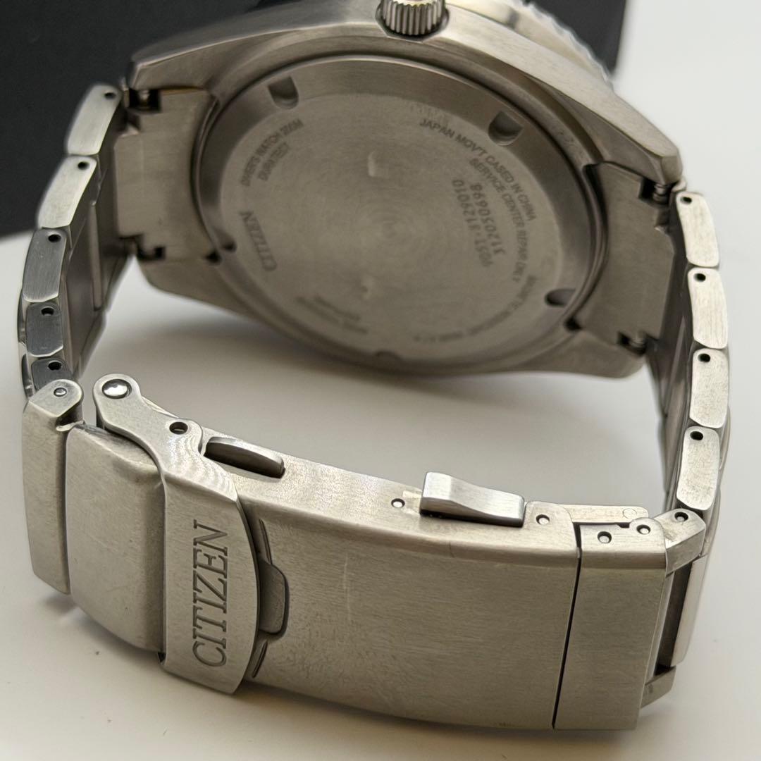 【極美品】シチズン　プロマスター　自動巻　チタンベルト　NB6021-17E