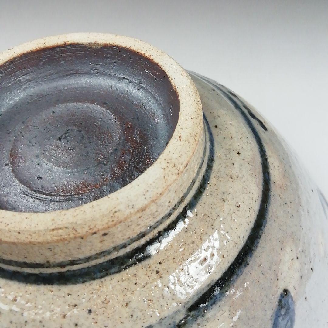 Ｔ４０２　茶碗　『安南写　蜻蛉図』『平茶碗』『浅見与し三 造』　共箱　茶道具