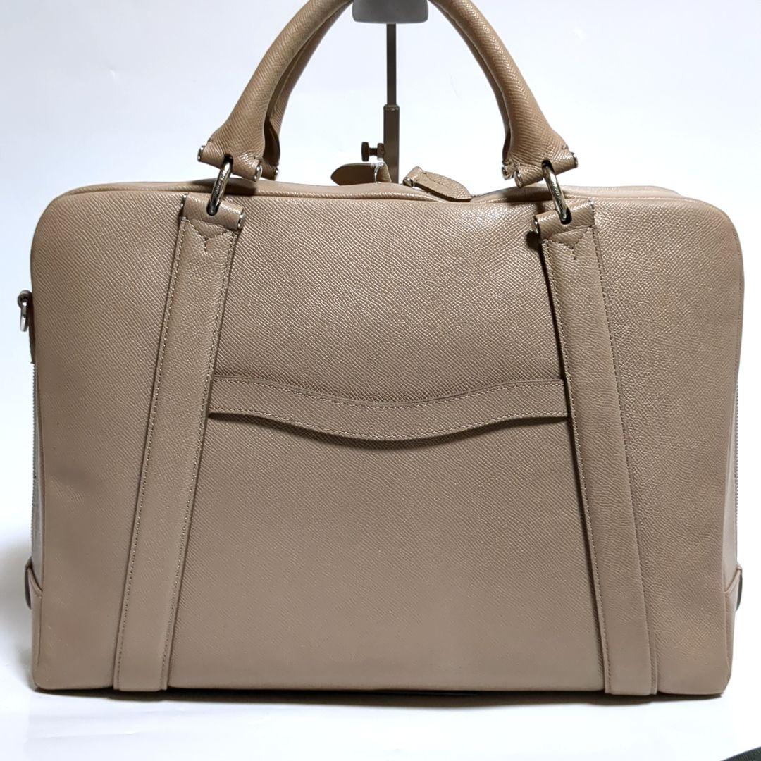✨ペッレモルビダ✨DECK9 ビジネスバッグ トープ 2way レザー ロゴ