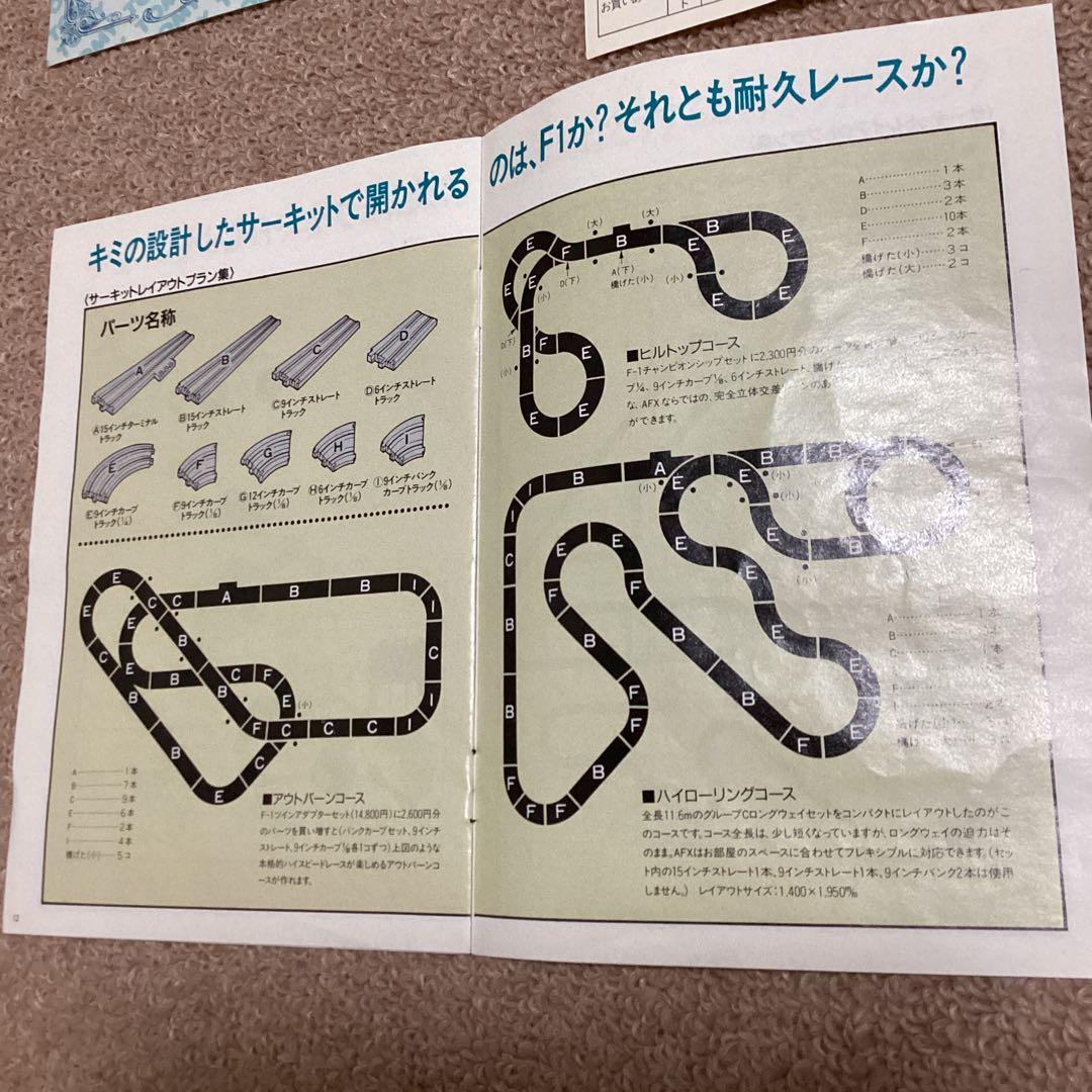 トミー　HO SCALE RACING. HOスケールレーシング　4車線