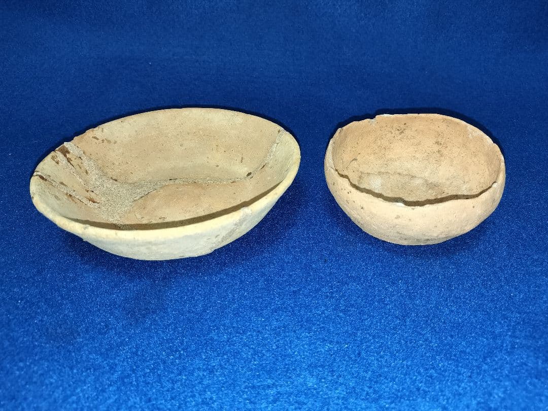 土器　栃木県市貝町赤羽出土　貴重資料2個セット！！考古学　古代のロマン