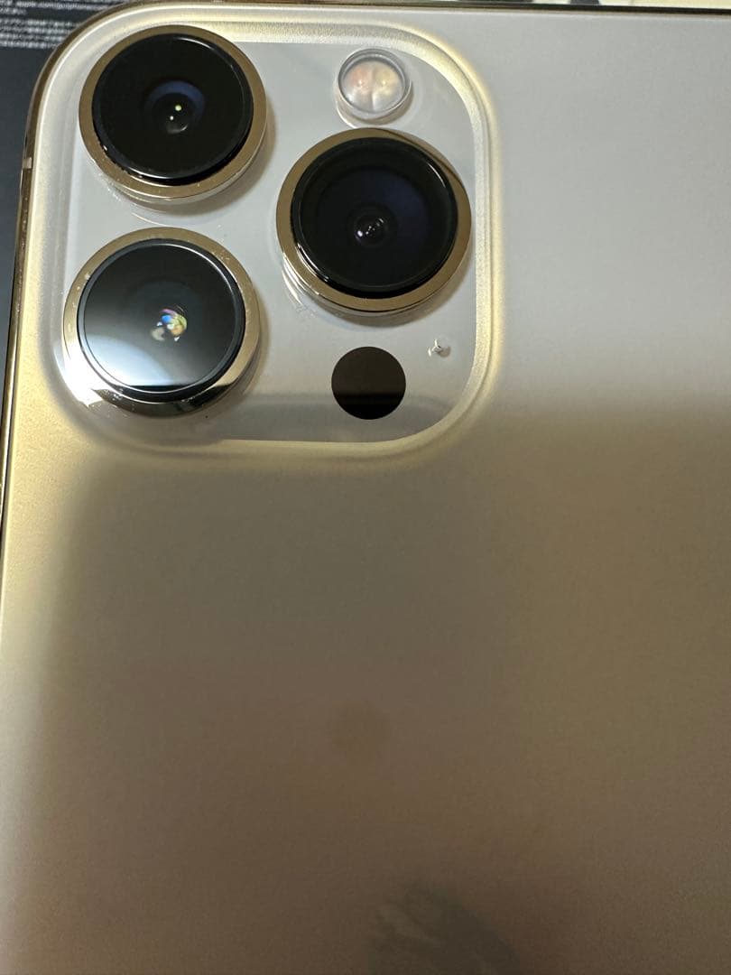 美品 Apple iPhone 13 ProMax ゴールド　本体256G