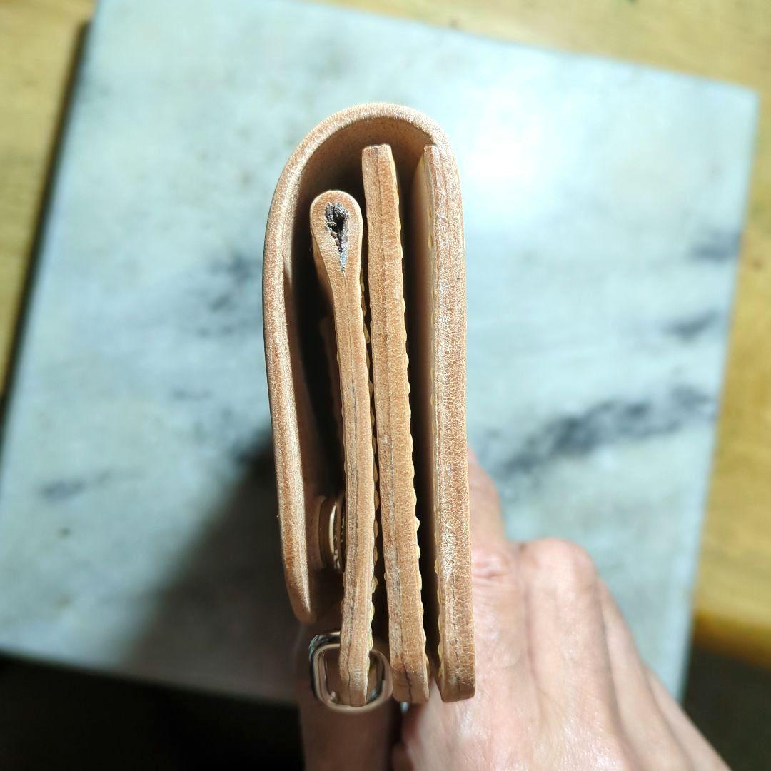 姫路ヌメ革 トラッカーウォレット ハンドメイド ロングウォレット 長財布 新品