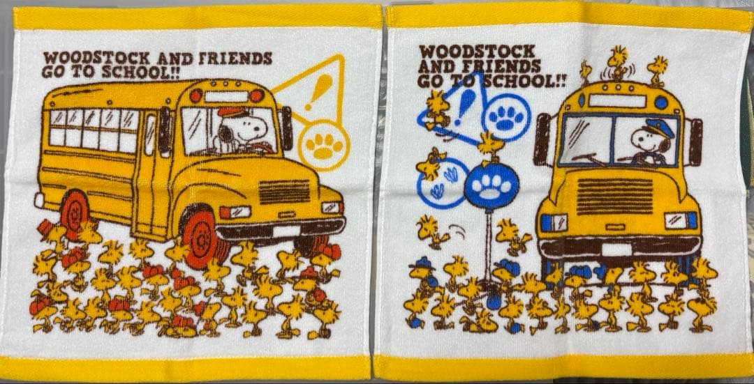 ウッドストック催事2022 ミニタオル２枚セット