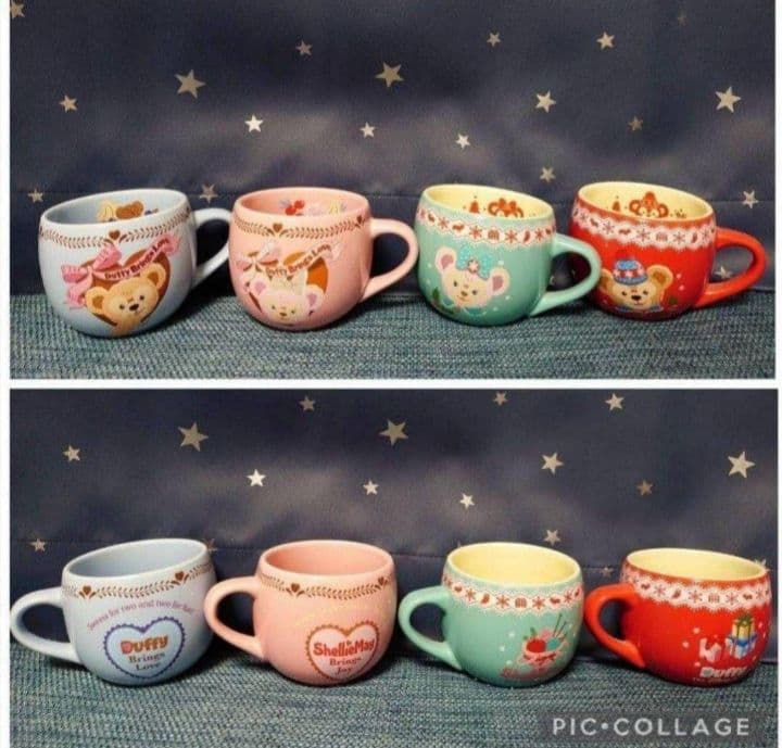 ダッフィー シェリーメイ 瓶 マグカップ プレート ストラップ ダッフィフレンズ