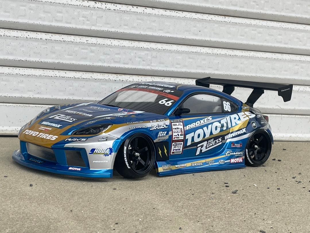 2024 SHIBATA GR86 D1GP TOYO仕様 塗装済未走行ボディ
