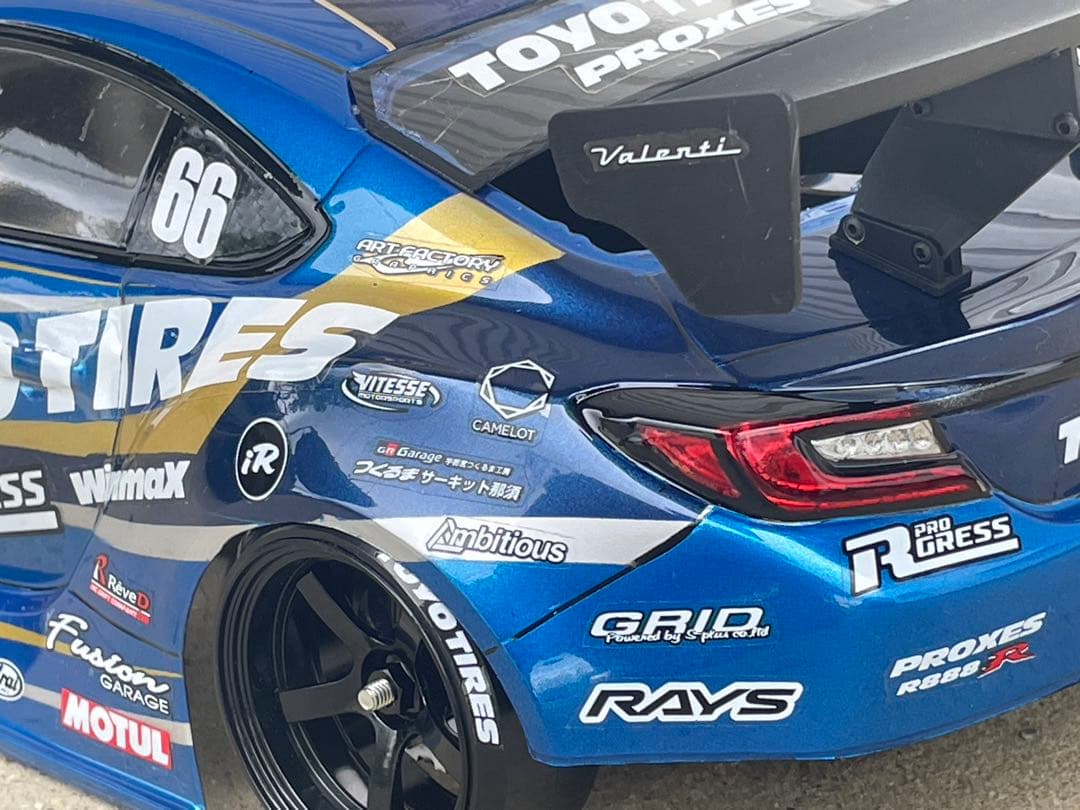 2024 SHIBATA GR86 D1GP TOYO仕様 塗装済未走行ボディ