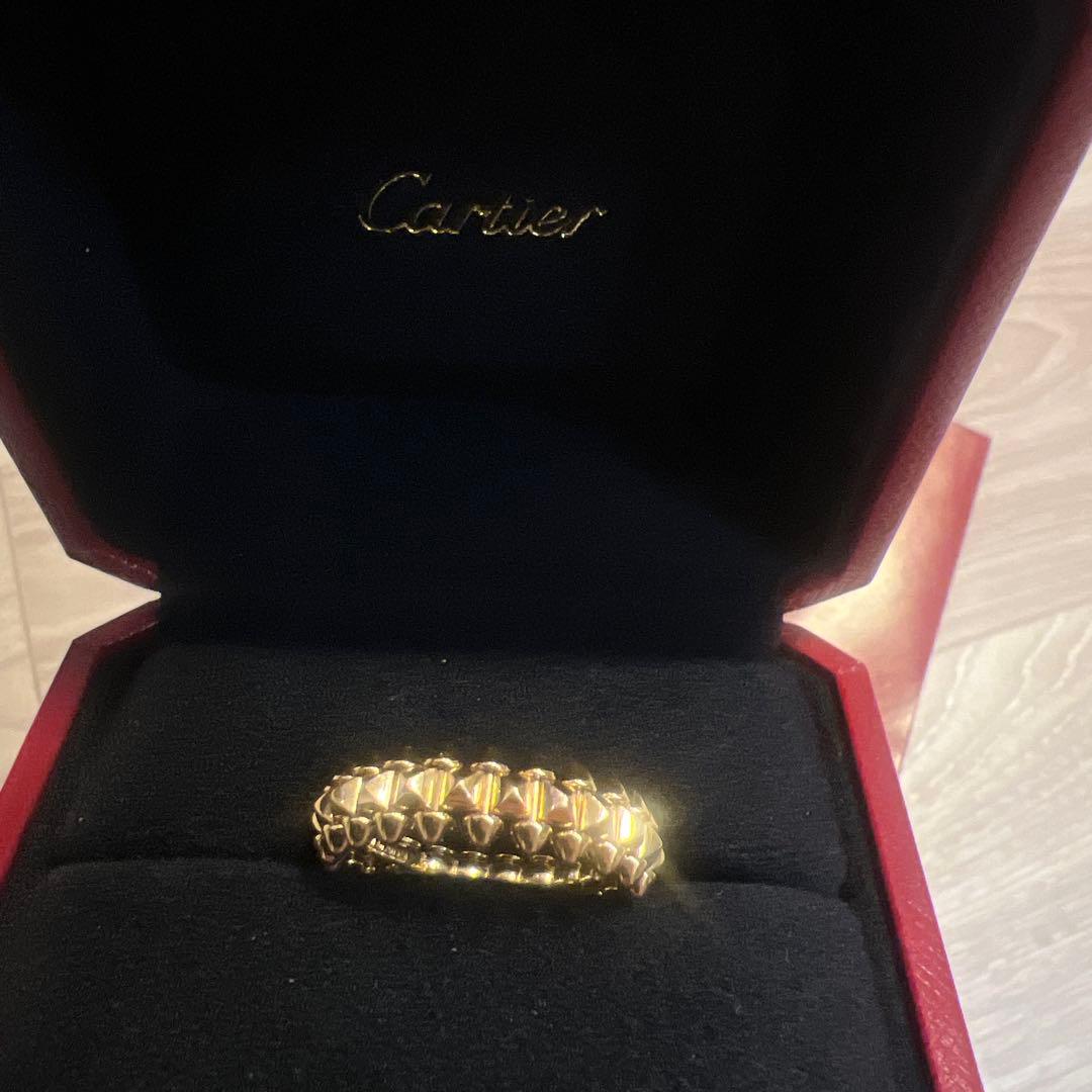 カルティエクラッシュリングSM