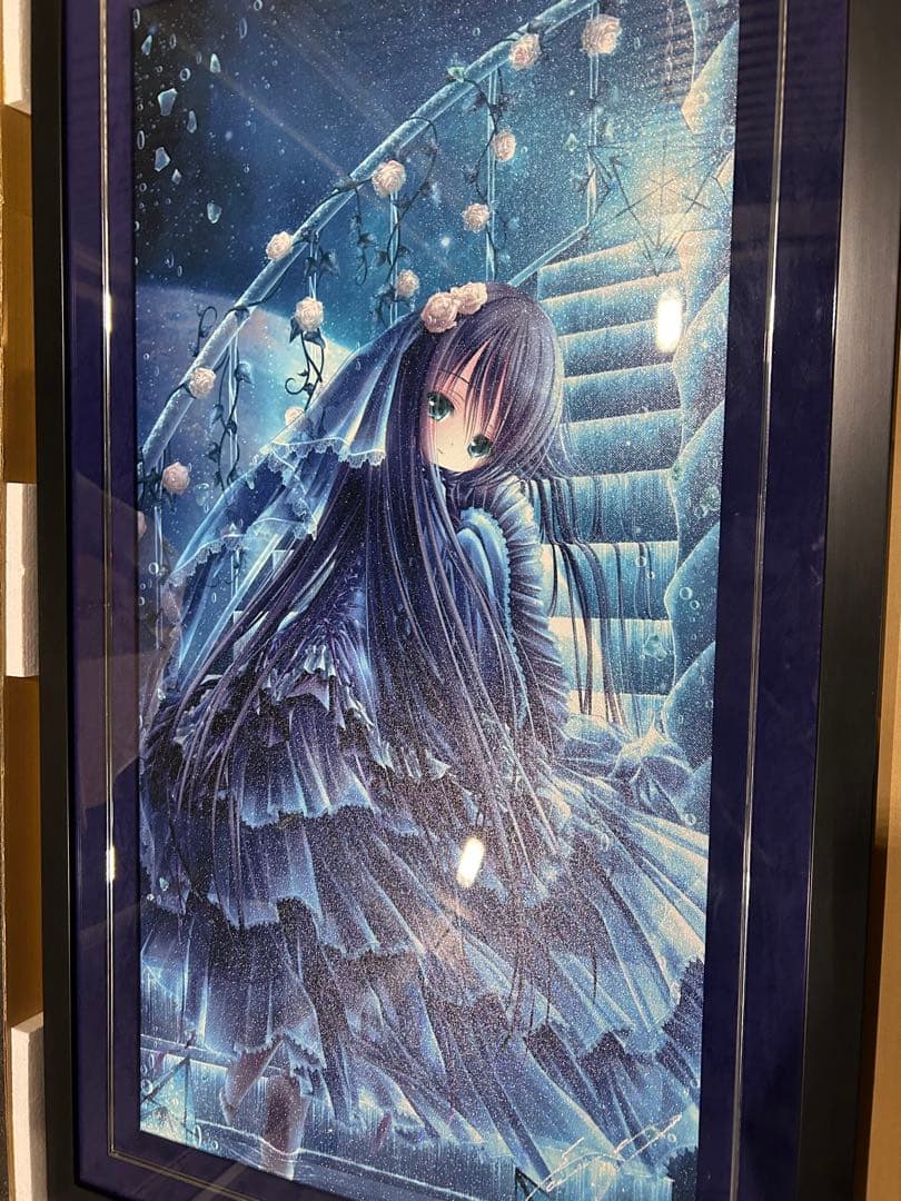 てぃんくる　版画　THE BLUE WORLD CE版