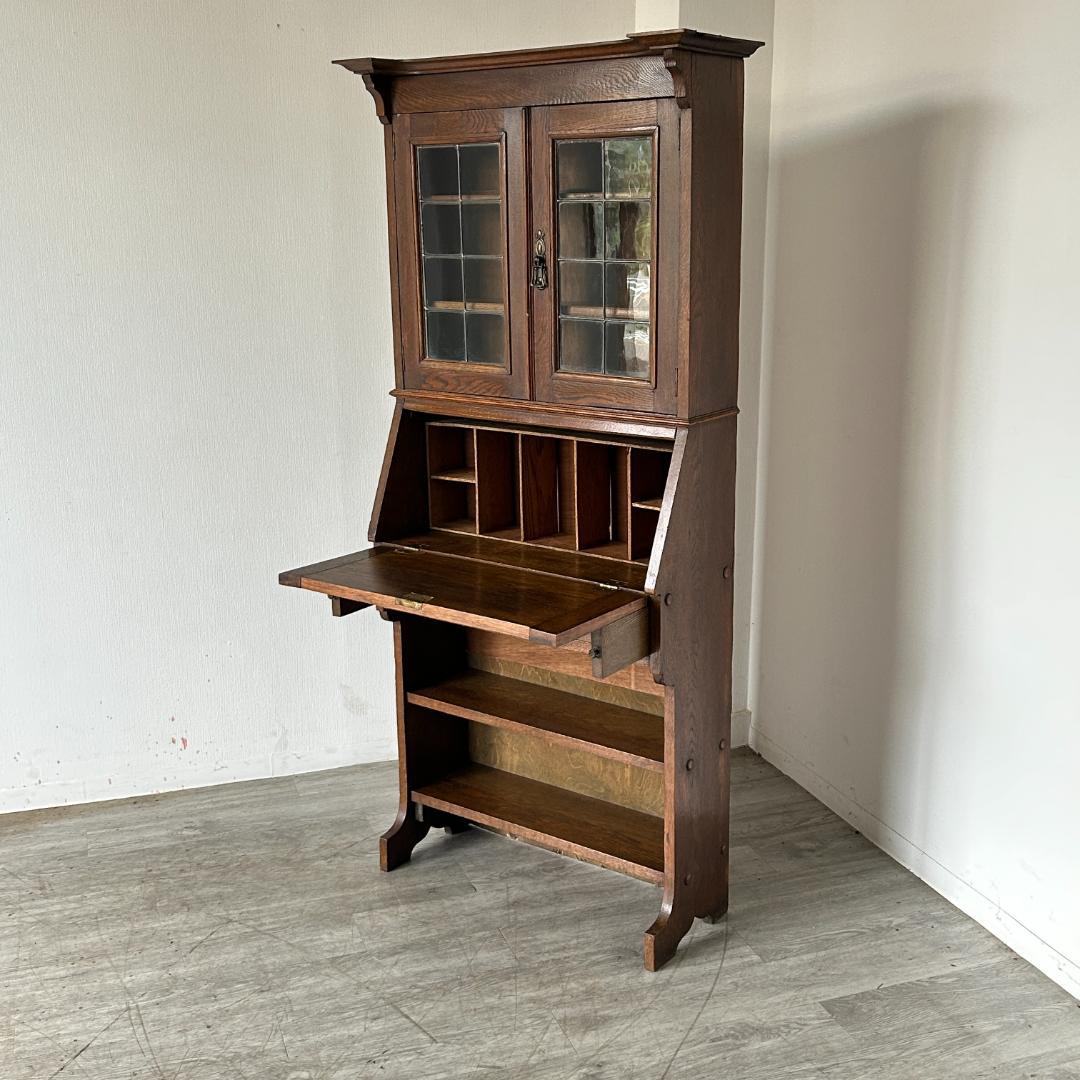 イギリス アンティーク家具 ビューローブックケース 1930年頃 825A