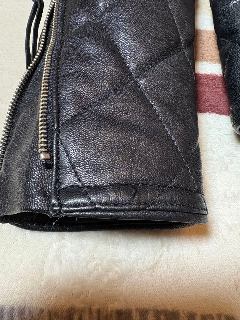 最終価格　カドヤ　シングルライダースジャケット