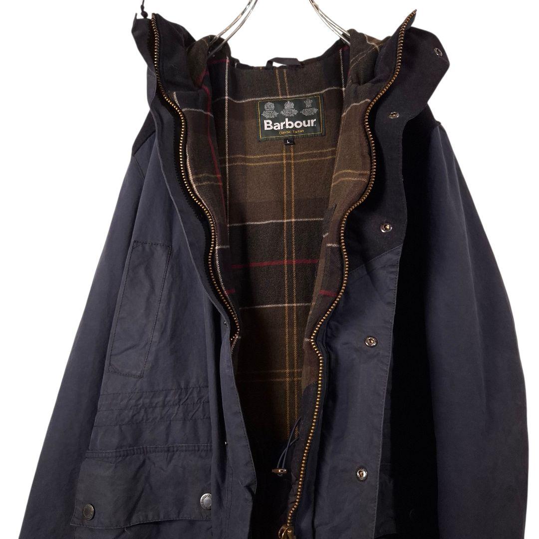 Barbourバブアー Classic Tartan オイルドフーデッドパーカー