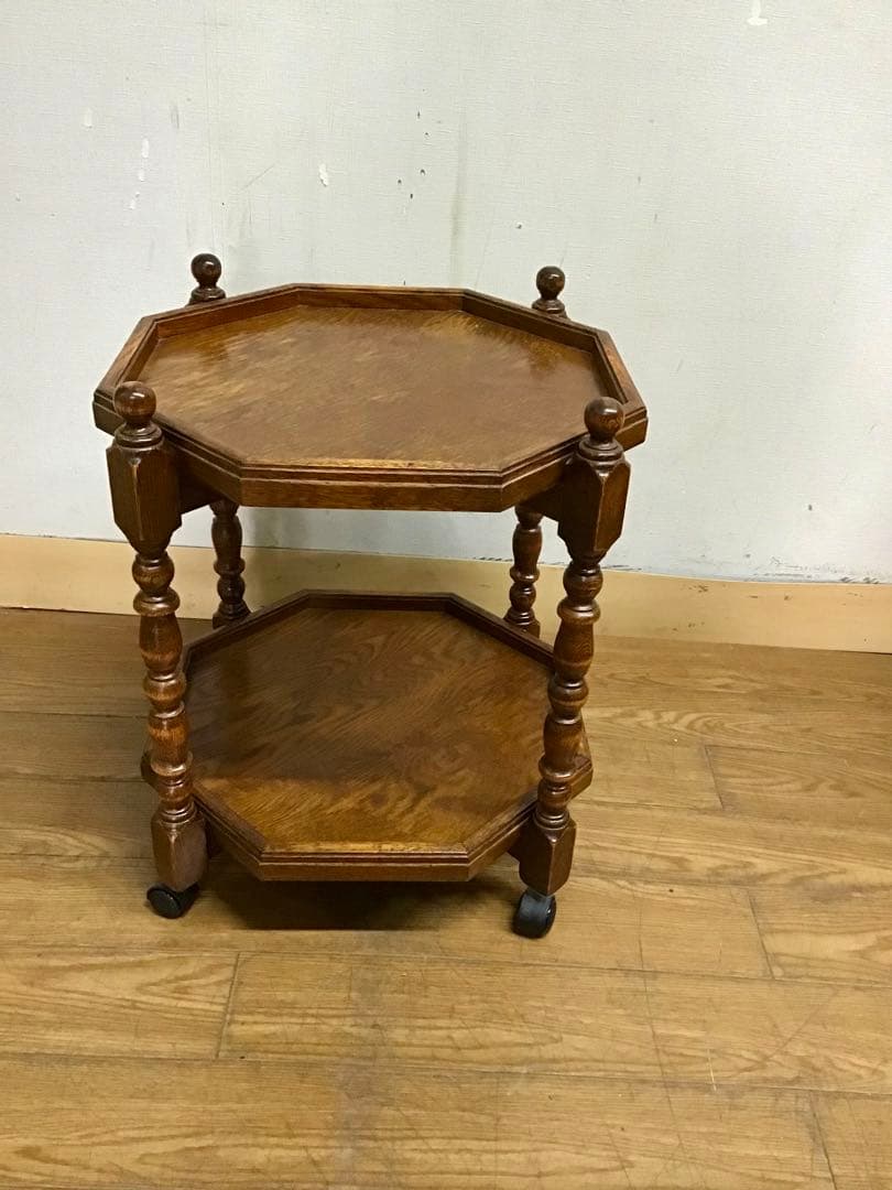 管318☆三越家具☆ブルージュ☆アンティーク☆カントリースタイル☆ワゴン