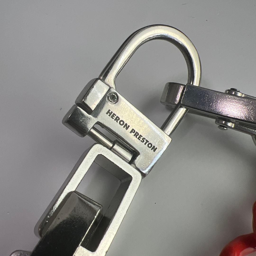 HERON PRESTON ブレスレット シルバー/オレンジ