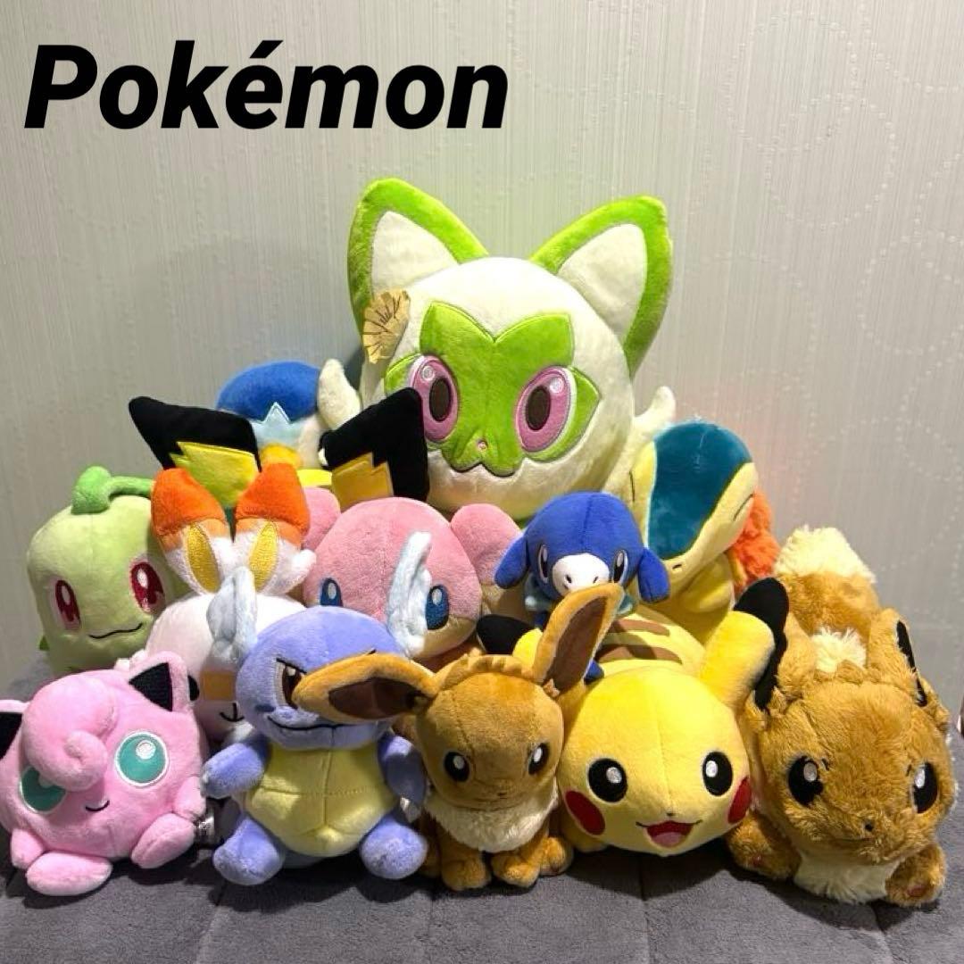 ポケモン　ポケモンセンター　ぬいぐるみ　13体　セット