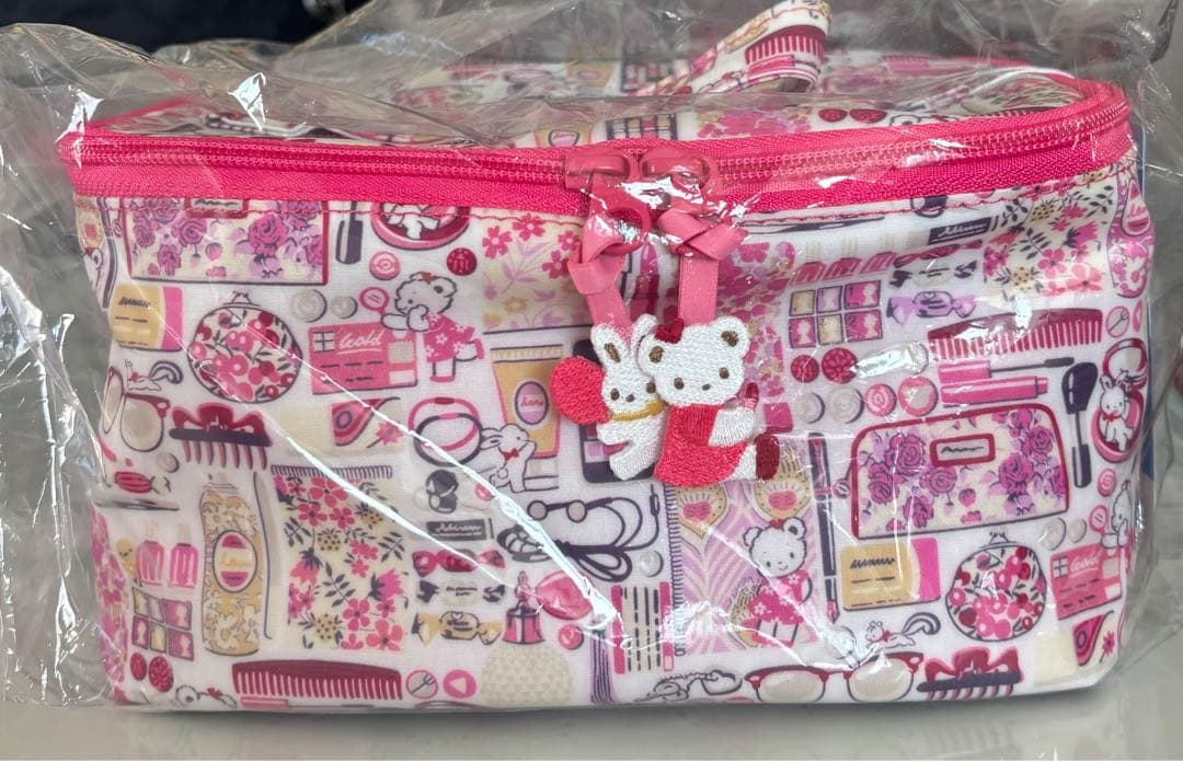 ファミリアfamiliarリバティーバニティーバッグ