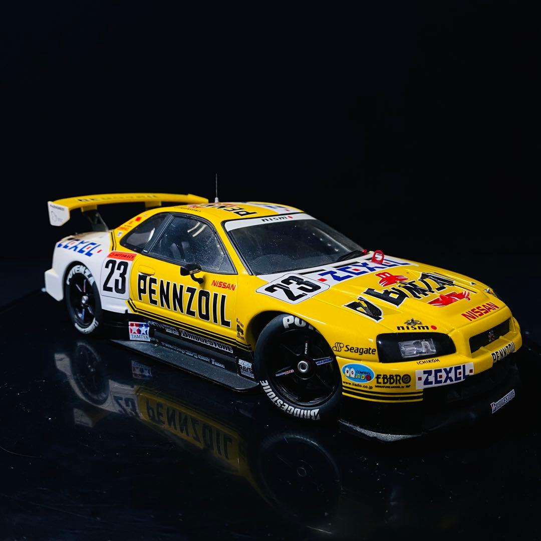 ミニカー AUTOart 1/18 #23 PENNZOIL NISMO GT-R