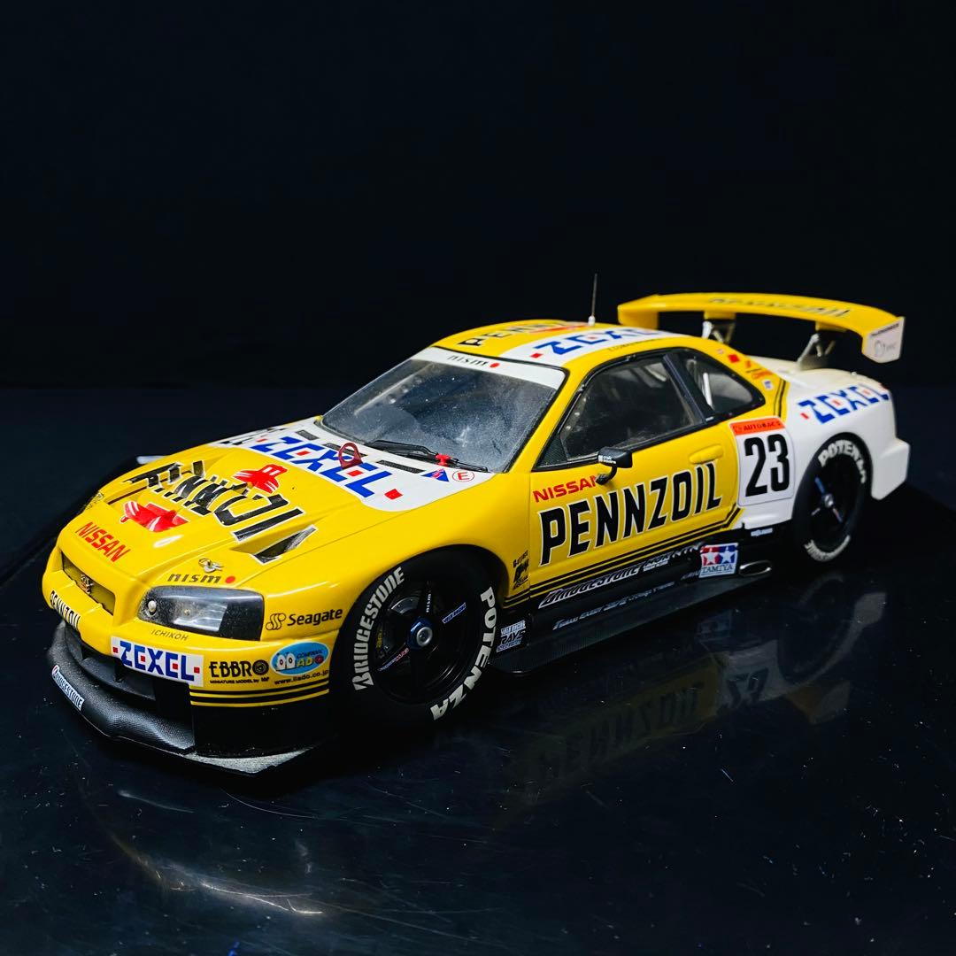 ミニカー AUTOart 1/18 #23 PENNZOIL NISMO GT-R