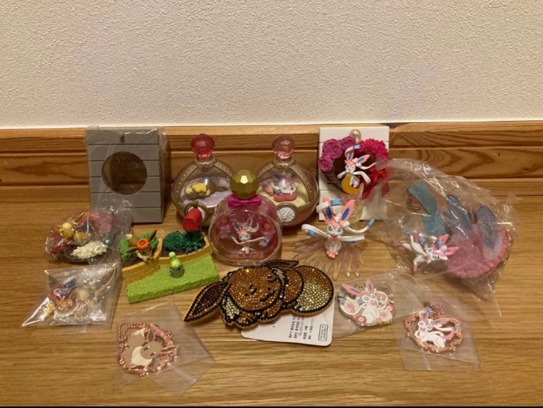 ポケモン　イーブイ　ニンフィア　フィギュア　　リーメント　キーホルダー　まとめ