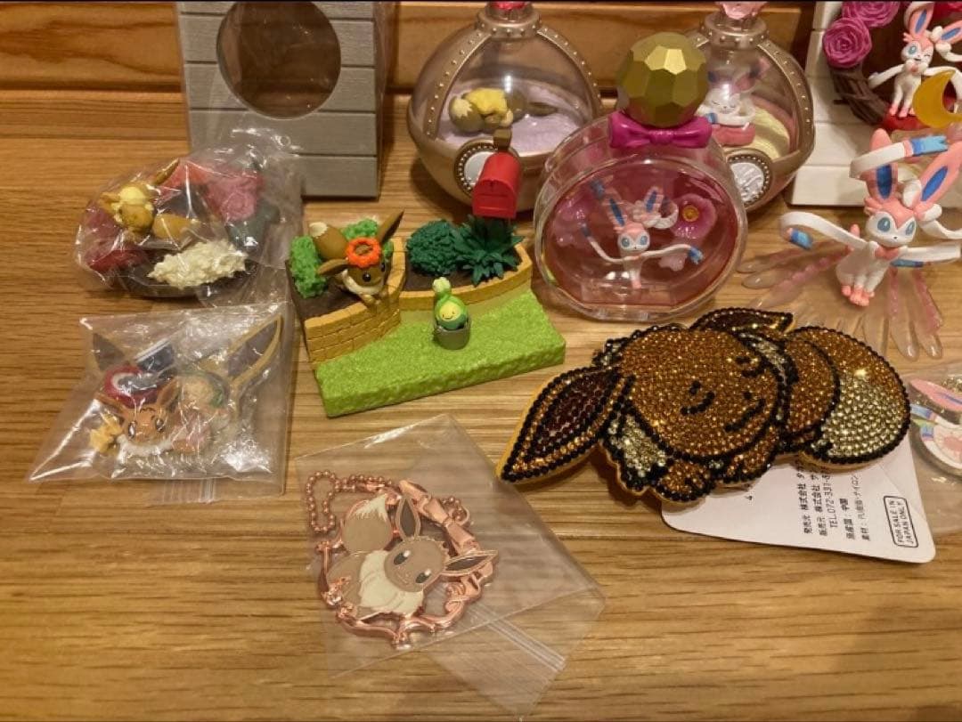 ポケモン　イーブイ　ニンフィア　フィギュア　　リーメント　キーホルダー　まとめ