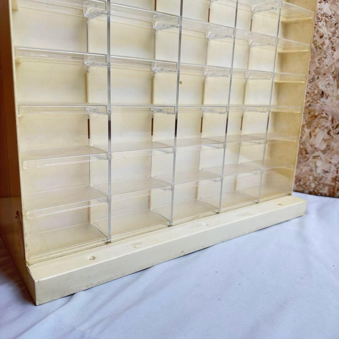 【トミカ什器】 ミニカー用ディスプレイスタンド 透明カバー付き