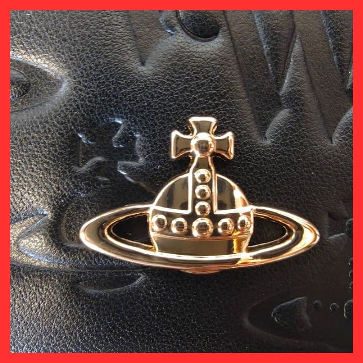 【新品未使用】ヴィヴィアンウエストウッド三つ折り財布　913VW154　ブラック