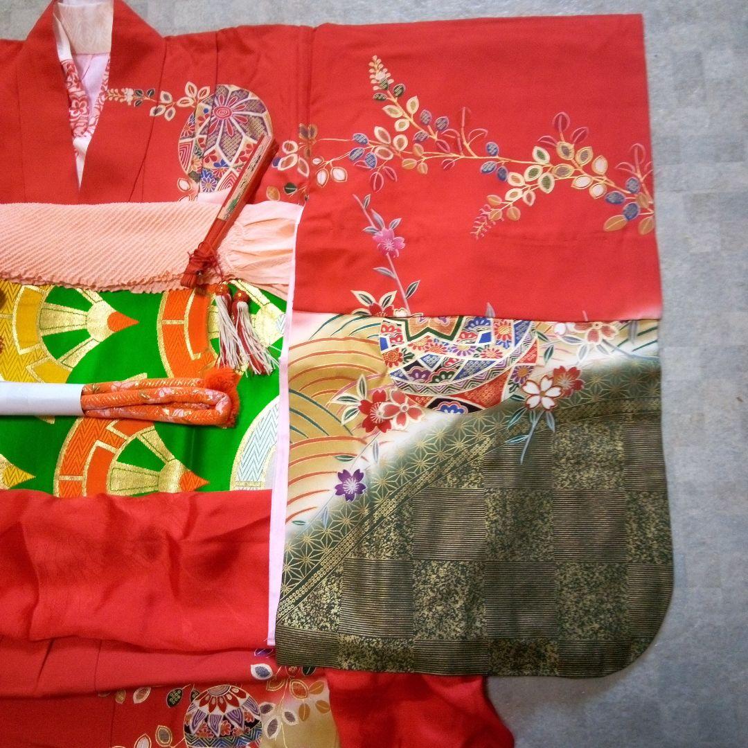 【七五三7歳用】振袖セット『小物付き』