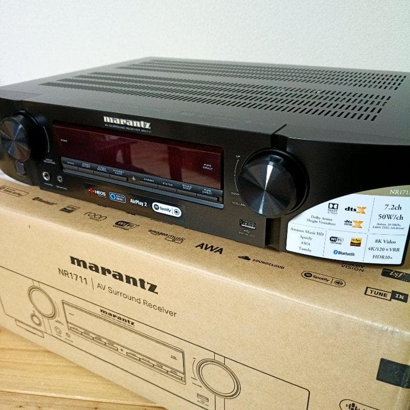 状態良好 Marantz NR1711 AVサラウンドレシーバー ブラック