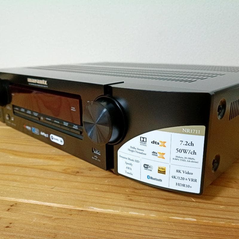 状態良好 Marantz NR1711 AVサラウンドレシーバー ブラック