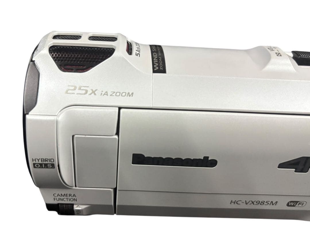 Panasonic HC-VX985M 4K ビデオカメラ ホワイト(O)