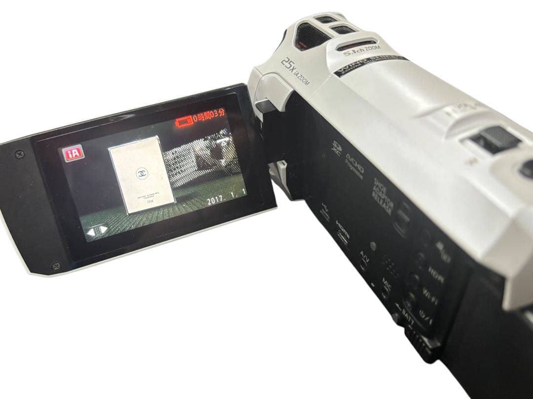 Panasonic HC-VX985M 4K ビデオカメラ ホワイト(O)