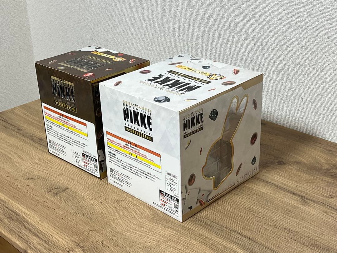 未開封勝利の女神NIKKE 一番くじ A賞ブラン＆B賞ノワール フィギュアセット