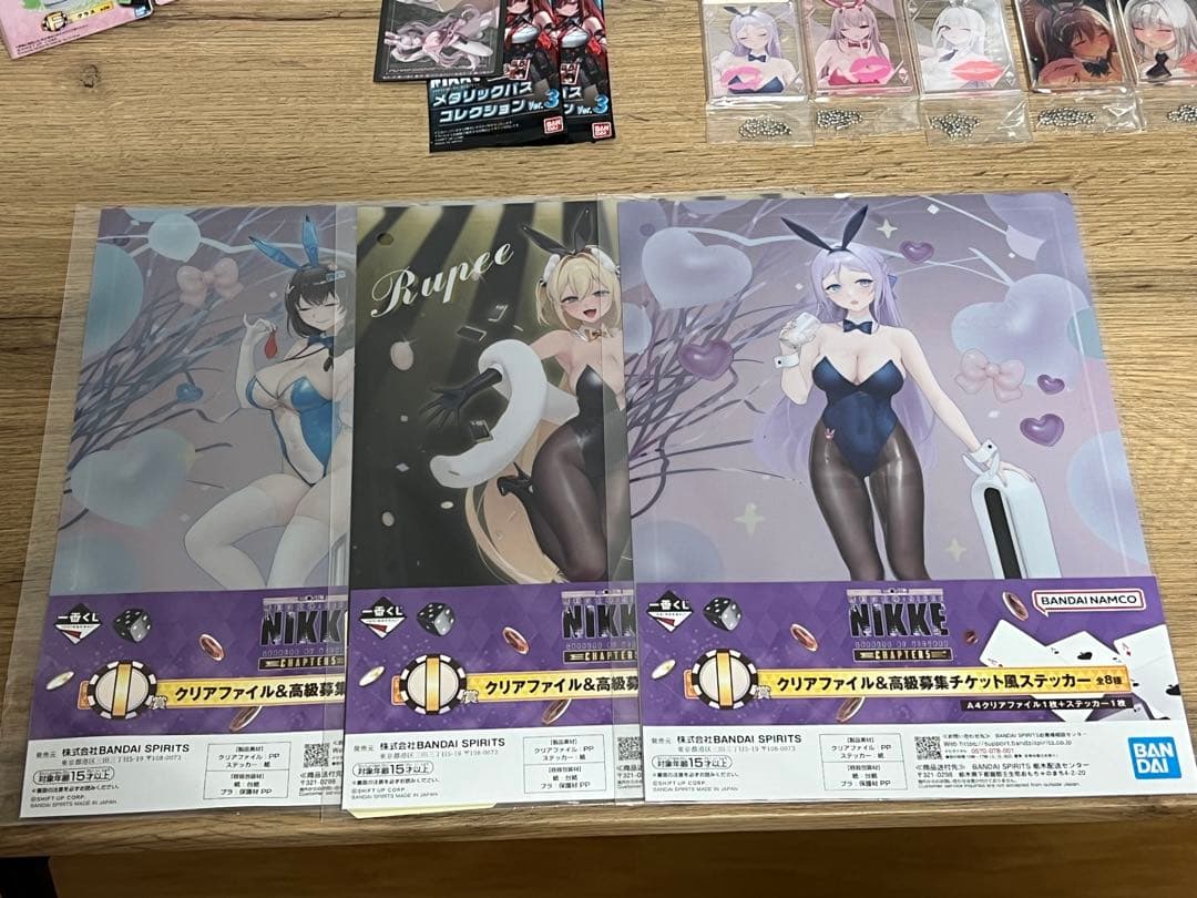 未開封勝利の女神NIKKE 一番くじ A賞ブラン＆B賞ノワール フィギュアセット