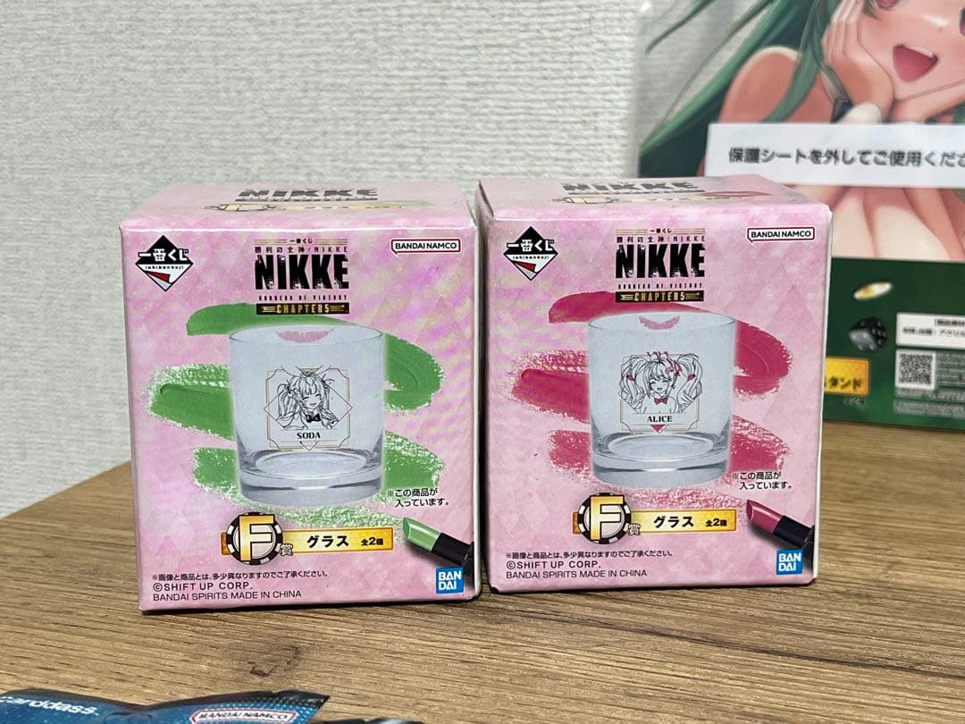 未開封勝利の女神NIKKE 一番くじ A賞ブラン＆B賞ノワール フィギュアセット