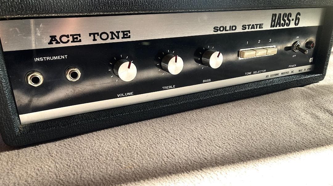 Ace Tone BASS-6 Bass Amp（100/117/230V）