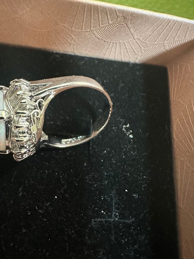アクセサリー Opal 925 Ring Almost New size 11 6.1g