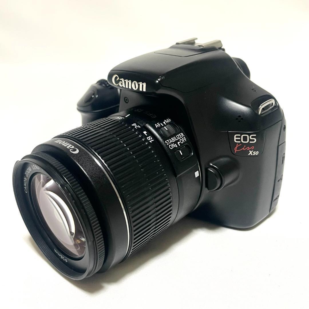 高画質入門機❣️ Canon EOS Kiss X50 一眼レフデビューに最適✨