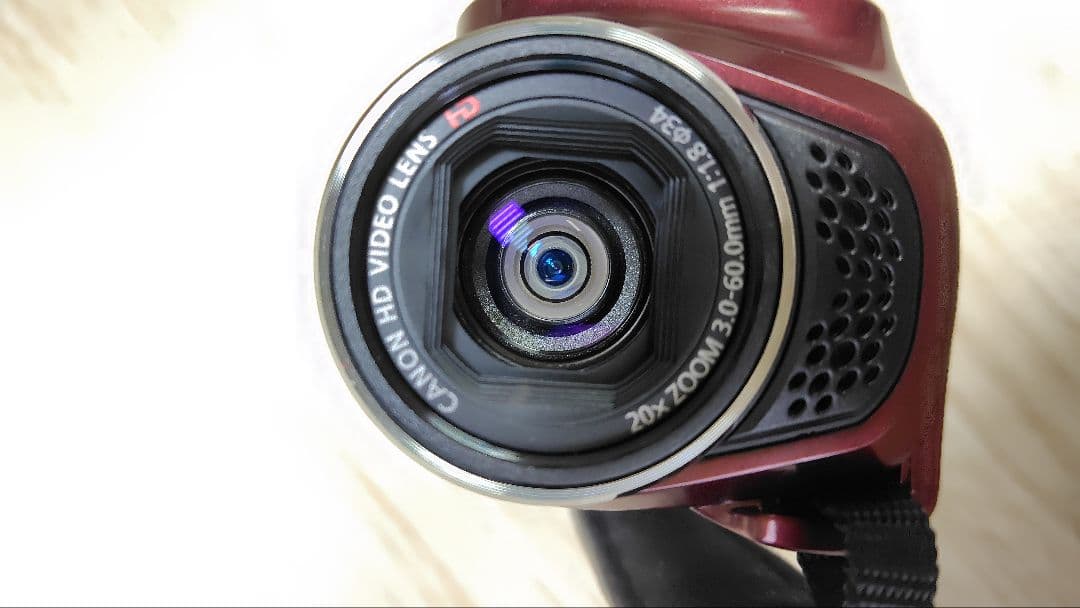 【美品】Canon iVIS HF R21 RED