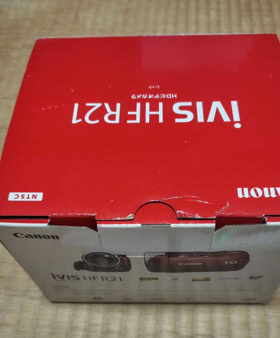 【美品】Canon iVIS HF R21 RED