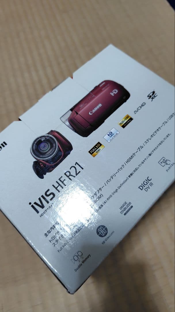 【美品】Canon iVIS HF R21 RED