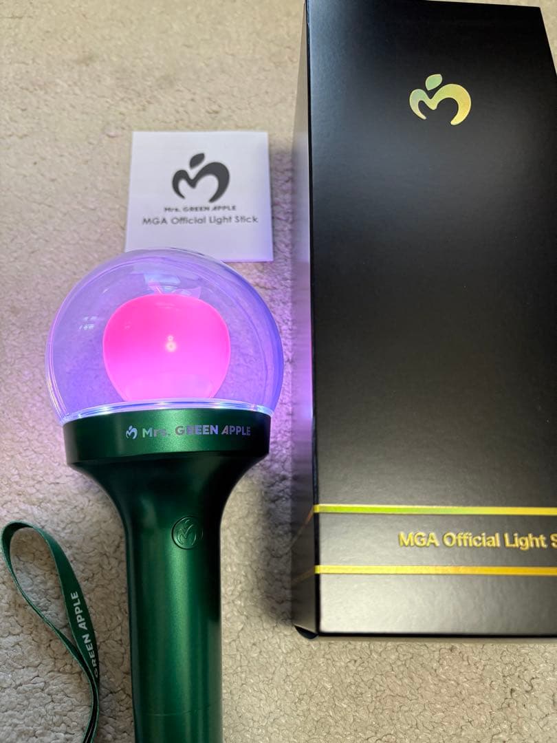 ミュージシャン Mr. GREEN APPLE MGA Official Light Stick