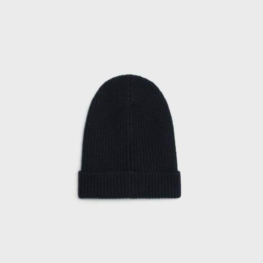 最安値！CELINE ブラック ニット帽